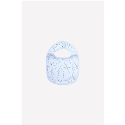 Фартук-нагрудник для мальчика Crockid К 8526 мишки на севере на льдисто-голубом
