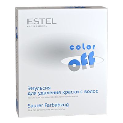 C/F COLOR OFF Эмульсия для удаления стойких красок с волос, 3x120 мл