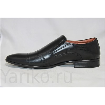 Гуд-101,стильные мужские туфли из натур.кожи, N-651