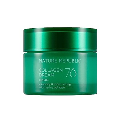 Увлажняющий крем с коллагеном [NATURE REPUBLIC] Collagen Dream 70 Cream