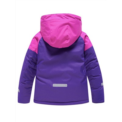 Горнолыжный костюм Valianly для девочки темно-фиолетового цвета 90081TF