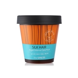 Восстанавливающая маска с аргановым маслом [THESAEM] Silk Hair Argan Intense Care Pack