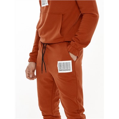Спортивный костюм анорак оранжевого цвета 9155O