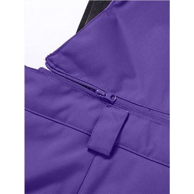 Горнолыжный костюм Valianly для девочки темно-фиолетового цвета 9018TF