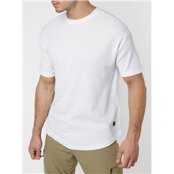 Однотонная футболка белого цвета 221063Bl