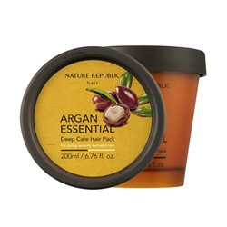 Маска для волос с маслом Арганы [NATURE REPUBLIC] Argan Essential Deep Care Hair Pack