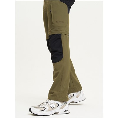 Спортивные брюки и шорты Valianly мужские цвета хаки 93438Kh
