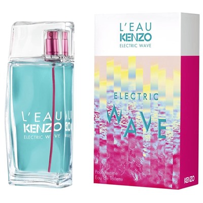 Kenzo Туалетная вода L’Eau Kenzo Electric Wave Pour Femme 100 ml (ж)
