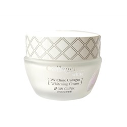 Осветляющий крем для лица с коллагеном [3W CLINIC] Collagen Whitening Cream