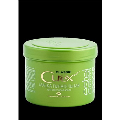 CU500/M Маска питательная для всех типов волос CUREX CLASSIC, 500 мл