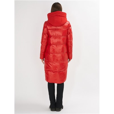 Куртка зимняя красного цвета 72169Kr