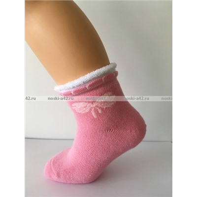 Юста носки детские 3с14 внутри махра для девочек