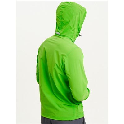 Анорак ветровка Valianly мужская зеленого цвета 93430Z