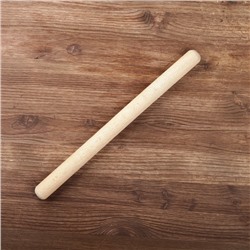 Палка гимнастическая, деревянная, 30 см