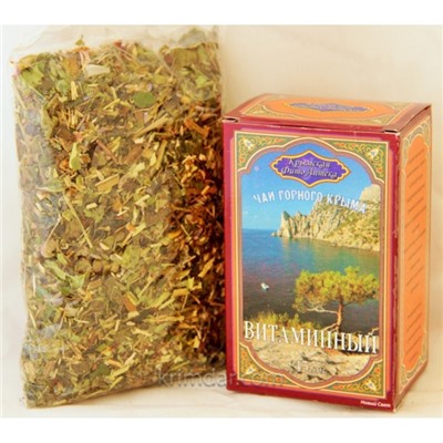 Подарочный набор чая Чаи горного Крыма Красная упаковка 4 вида по 45гр