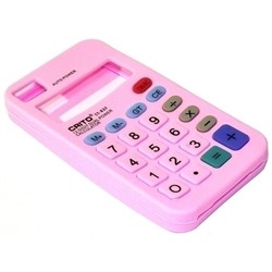 94445 Чехол для телефона Калькулятор розовый