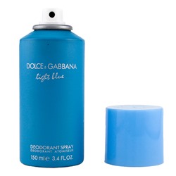 Парфюмированный дезодорант D&G Light Blue 150 ml (ж), Парфюмированный дезодорант D&G Light Blue 150 ml