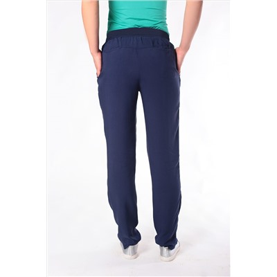 Женские брюки (летние, свободные, однотонные, из штапеля) 54-60 размеров