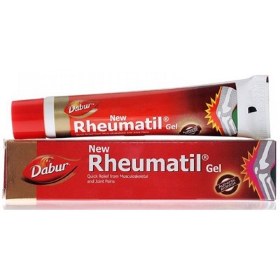 "Ревматил гель", от компании Дабур, 30гр (Rheumatil Gel Dabur) Для здоровья суставов.