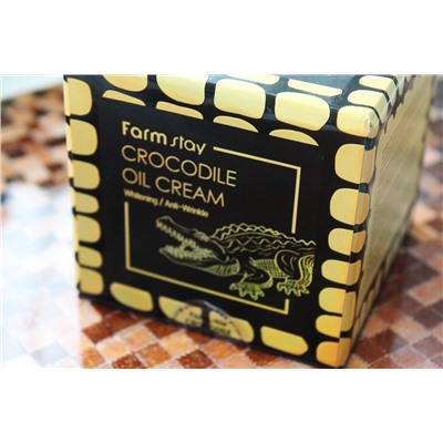 Крем с крокодильим жиром [FARM STAY] Crocodile Oil Cream