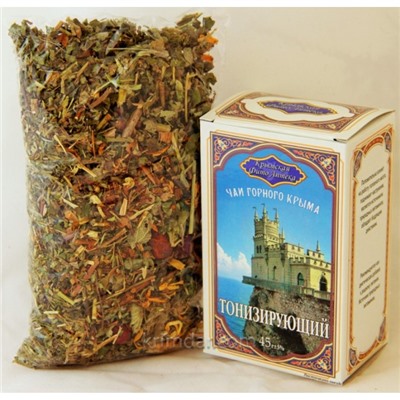 Подарочный набор чая Чаи горного Крыма Белая упаковка 4 вида по 45гр