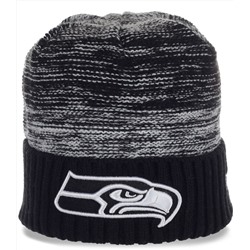 Крутая шапка с эмблемой клуба Seattle Seahawks  для фанатов американского футбола №4985