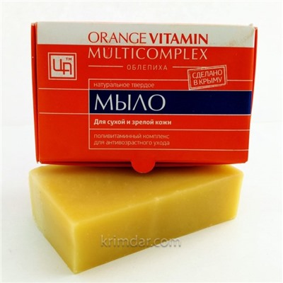 Мыло для сухой и зрелой кожи Orange Vitamin Multicomplex 82гр ЦА