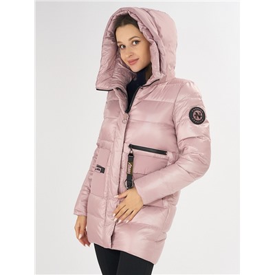 Куртка зимняя розового цвета 7501R