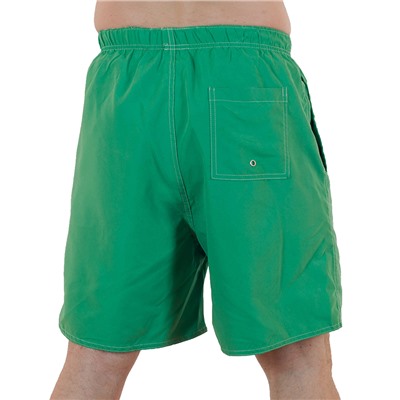 Зелёные мужские шорты Wave Breaker с принтом