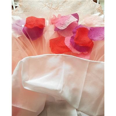 Нарядное платье “С лепестками” (359)