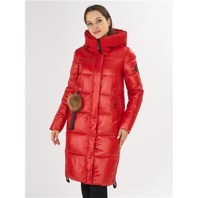Куртка зимняя красного цвета 72168Kr