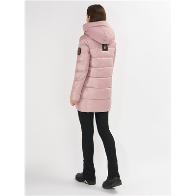 Куртка зимняя розового цвета 7501R