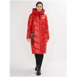 Куртка зимняя красного цвета 72169Kr