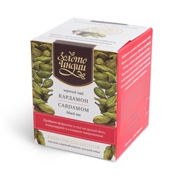 Чай «Золото Индии» Premium Дарджилинг с кардамоном (Darjeeling black tea with Cardamom) 3г х 15 пак.