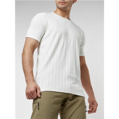 Мужская футболка в сетку белого цвета 221490Bl