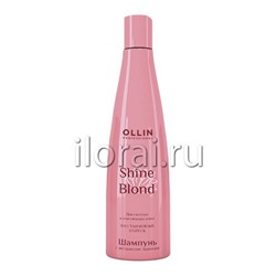 Шампунь с экстрактом эхинацеи серии «Shine Blond» OLLIN