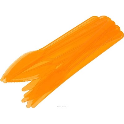 Ножи пластиковые цвет в ассортименте (10 шт.)