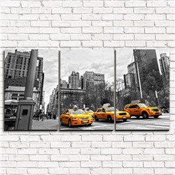 Модульная картина Улица Нью-Йорка 3-1