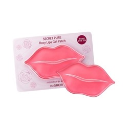 Гидрогелевые патчи для губ [THESAEM] Secret Pure Rosy Lips Gel Patch (5 штук)