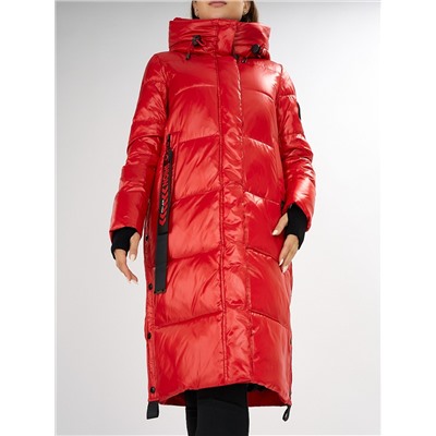 Куртка зимняя красного цвета 72101Kr