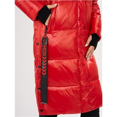 Куртка зимняя красного цвета 72101Kr