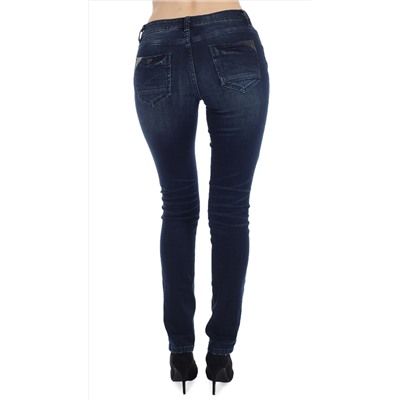 Стильные джинсы скинни L.M.V. с декором – лидер последнего модного показа уже в Москве. Полный размерный ряд №500