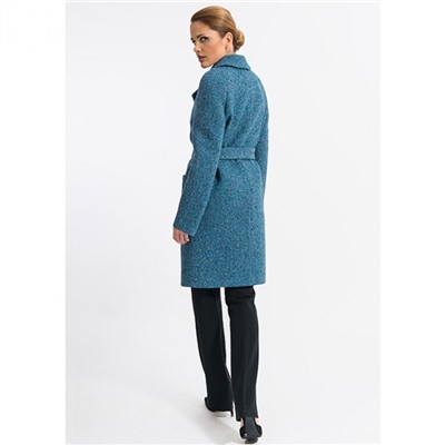 Пальто демисезонное женское 147-2 Gotti голубое