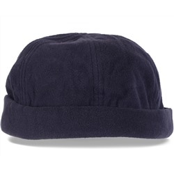 Короткая флисовая мужская шапка на макушку - уникальная, подчеркнет только Вашу индивидуальность. Смотрится очень привлекательно №5021