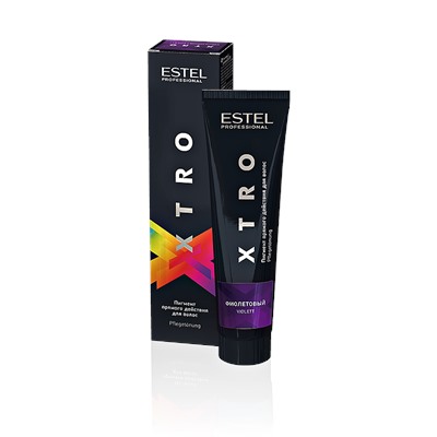 EX/V Пигмент прямого действия для волос ESTEL XTRO фиолетовый, 60 мл