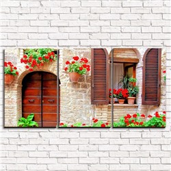 Модульная картина Дом в Италии 3-1
