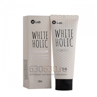 Отбеливающий крем для лица W.Lab White Holic Quick Whitening Cream 100ml