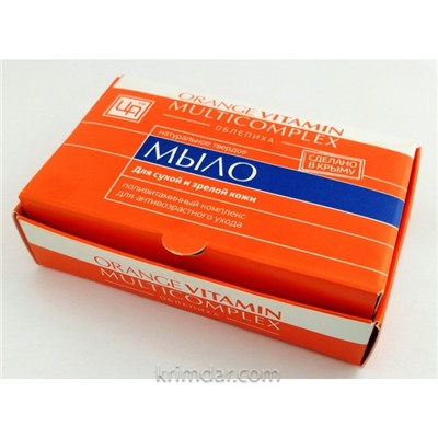 Мыло для сухой и зрелой кожи Orange Vitamin Multicomplex 82гр ЦА