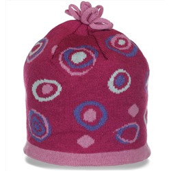 Обворожительная нарядная женская зимняя шапка гарантированный уют и качество на флисе  №3483