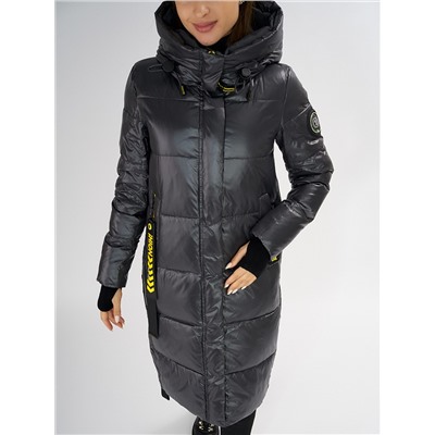 Куртка зимняя темно-серого цвета 72101TC